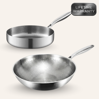 Origin Titanium Wok & Deep Pan Bundle