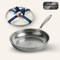 Origin Titanium Hammered Pan + Free Lid