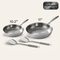 Origin Titanium Hammered Pan Pro Duo Set
